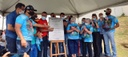 Câmara acompanha entrega de campo de futebol no Jd. Paulistano Câmara acompanha entrega de campo de futebol no Jd. Paulistano