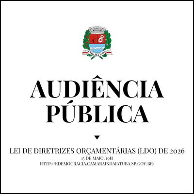 Uma das peças de planejamento municipal, a LDO orienta a elaboração da Lei Orçamentária Anual