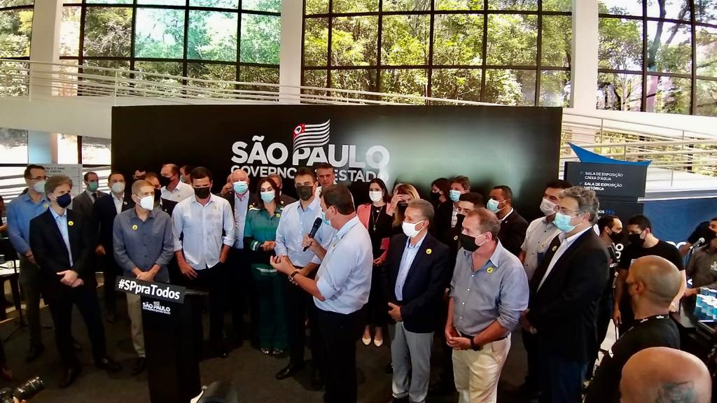 Com a presença da Câmara, Rodrigo Garcia anuncia barragem do Piraí