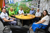 Comando da PM Rodoviária de Sorocaba visita Câmara