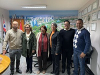 Comitiva de Louveira visita a Câmara para conhecer programas voltados aos idosos