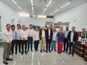 Em Cabreúva, vereadores participam de retomada das obras da Barragem do Piraí Em Cabreúva, vereadores participam de retomada das obras da Barragem do Piraí