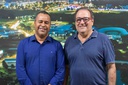 Ex-presidente João Neto visita a Câmara Ex-presidente João Neto visita a Câmara