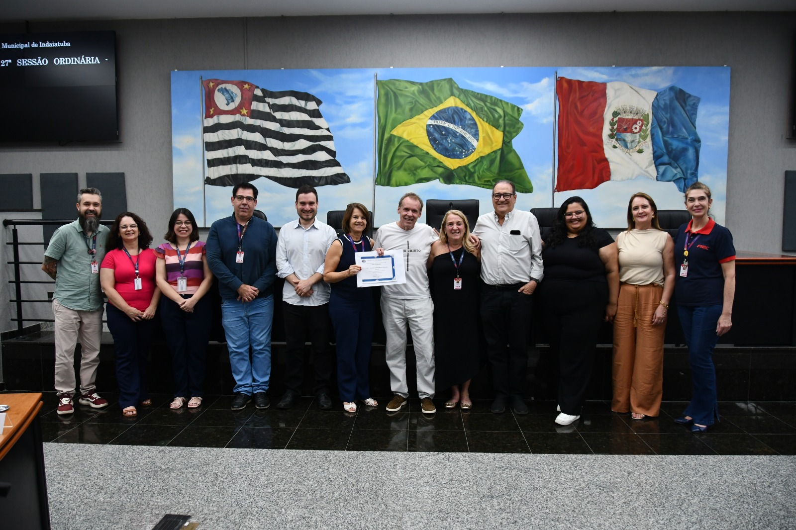 Fiec recebe homenagem pelos 40 anos de fundação