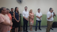 Legisladores acompanham inauguração de creche na área central