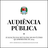 Metas fiscais de 2024 são apresentadas em audiência pública