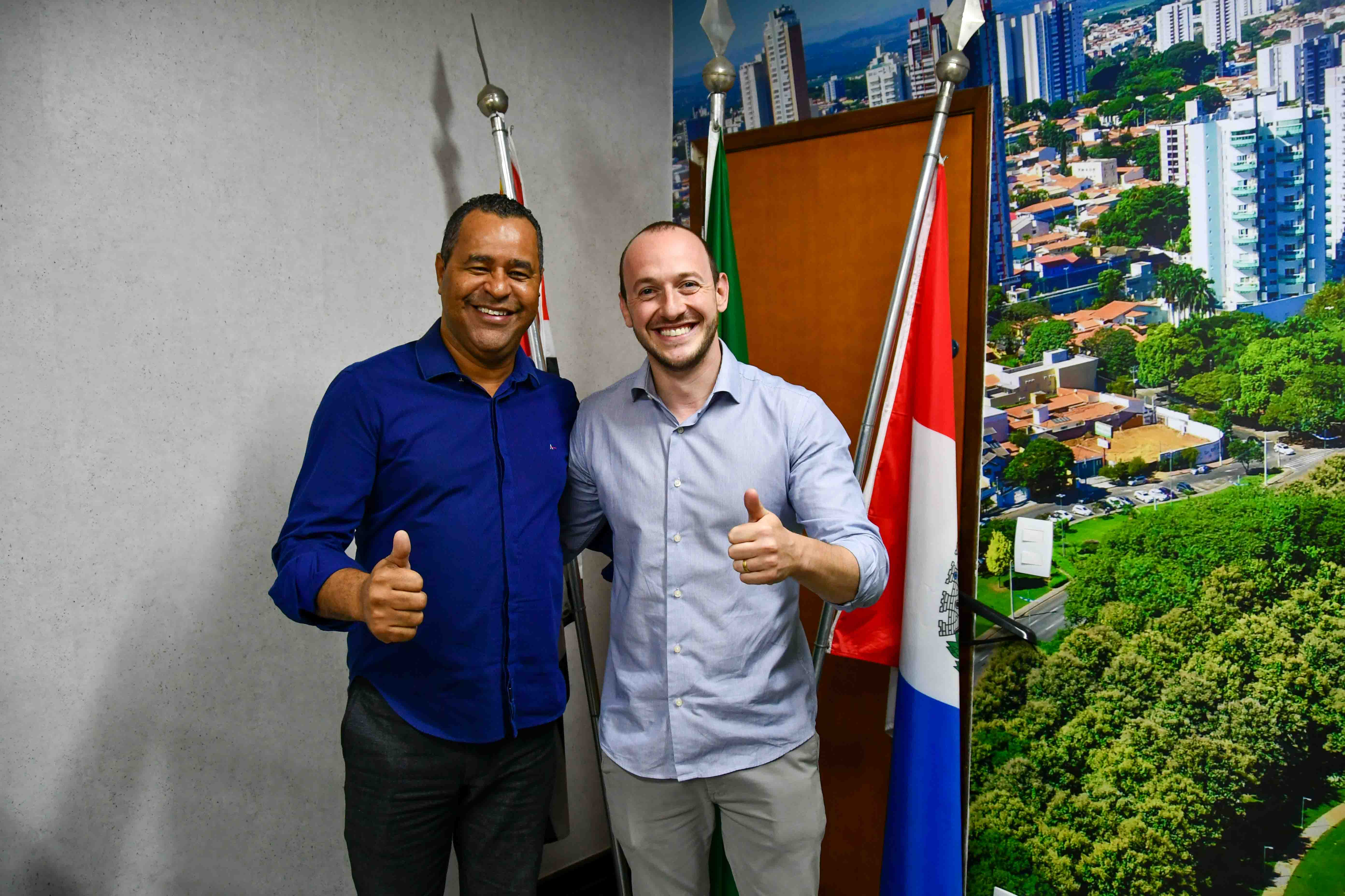 Pepo recebe deputado estadual Ricardo França