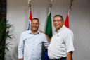 Pepo recebe presidente do Parlamento da RMC Pepo recebe presidente do Parlamento da RMC