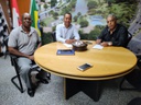 Presidente recebe vereador de Capivari Presidente recebe vereador de Capivari