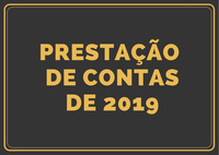 Prestação de contas de 2019 está disponível para consulta