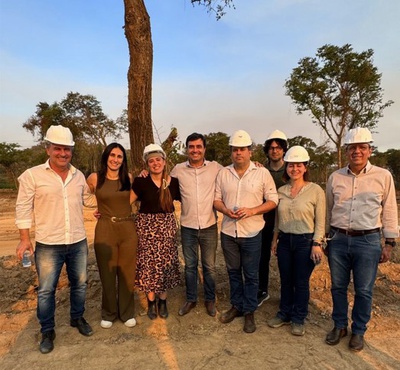 Secretária de Estado do Meio Ambiente, Natália Resende, acompanhou obras em Salto