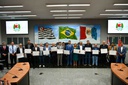 Vereadores, prefeito e vice-prefeito eleitos são diplomados pela Justiça Eleitoral Vereadores, prefeito e vice-prefeito eleitos são diplomados pela Justiça Eleitoral
